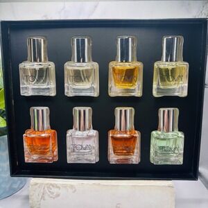 TOVA Beverly Hills Eau De Parfum Collection 8 pcs 0.5 oz New In Gift Box